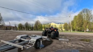 Прицепы для перевозки снегоболотоходов