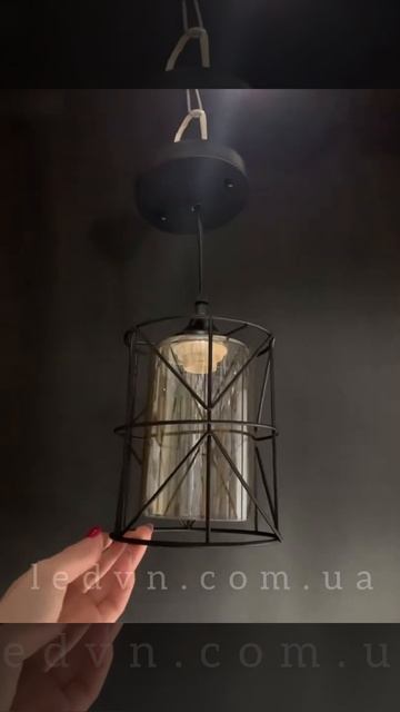 Подвесной лофт светильник с плафоном черный смотреть онлайн