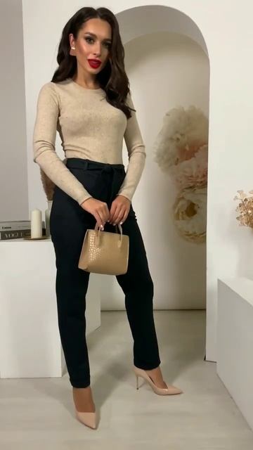 Брюки "Мирра" (клетка) Б4401 смотреть онлайн