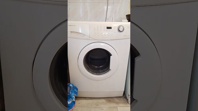 Отжим 1000 об/мин Samsung WF6450N7W 4.5 кг #samsung #fypシ #spin смотреть онлайн