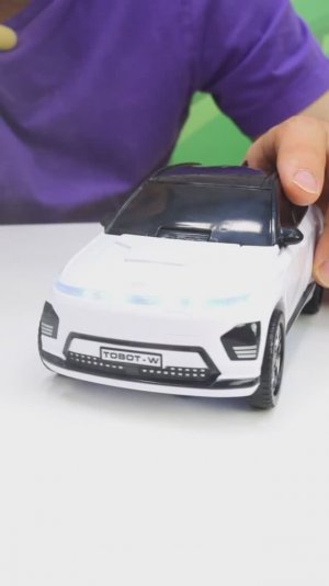 🎇Яркие фары сияют в темноте – #тоботы превращаются в гоночные авто! 🤖🚘 #машинкидлядетей #игрушки