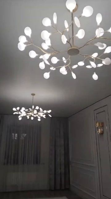 Современная люстра Золотой цвет 45 рожков G4 смотреть онлайн