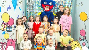 Детский День рождения с Хаги-Ваги! Саше 6 лет!