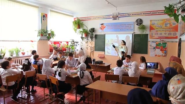 Семинар учителей родного языка   урок Маликовой Марьям Ахмедовны 2018