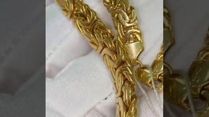 Золотое колье проба 750 , Италия Вес 29,5 гр Длина 50 см