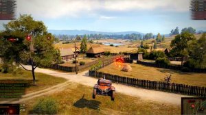 МИР ТАНКОВ ОСТАЛСЯ 1 ЛТ ПРОТИВ 2 ТТ EBR 75 НА ПРОХОРОВКЕ