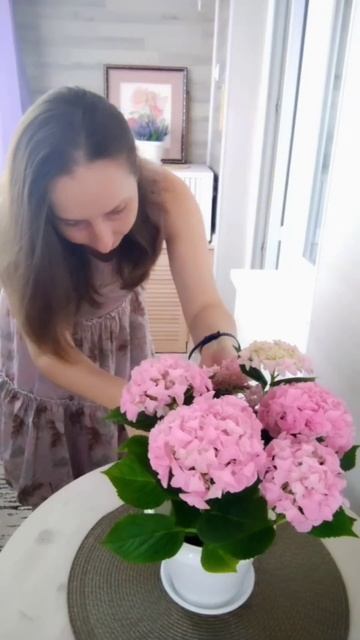 Не в букетах а в горшках... дом  цветы уют