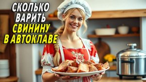 Сколько варить свинину в автоклаве