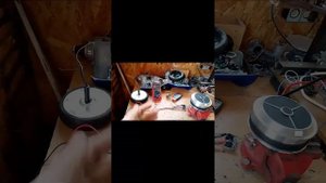 ветрогенератор из гироскутера мотор колесо 2 серия.