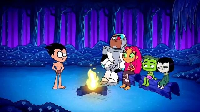 Юные дебилы, назад! (Teen Titans, Go) Смешная озвучка RYTP 
