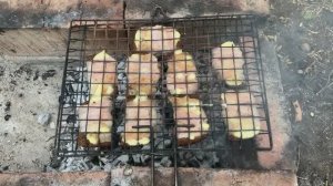 Бутерброды на мангале