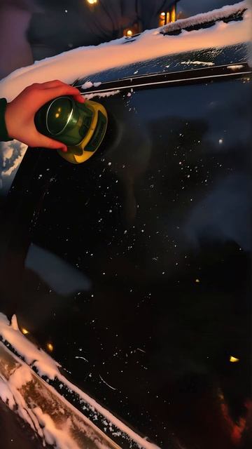 Удаляет наледь с замёрзших автомобильных стёкол - эле? смотреть онлайн