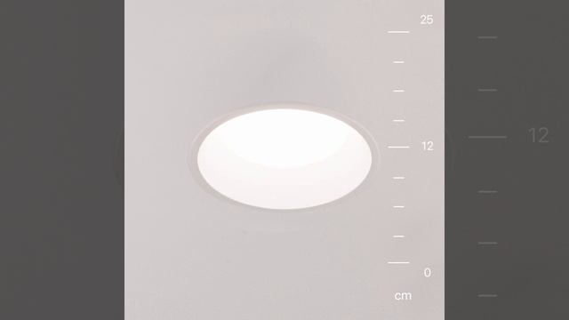 Встраиваемый светильник Maytoni Downlight DL055-12W3-4-6K-W