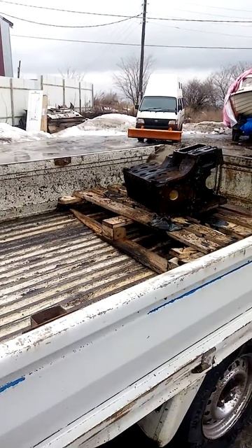 Ремонт и установка двигателя и кпп MAN на Маз зубренок смотреть онлайн