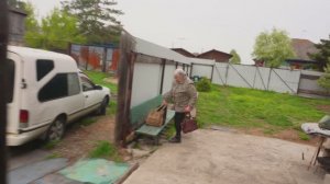 Вечером поел к утру помолодел Преображение мужчины из Сибири Сад и огород Кормлю домашних животных