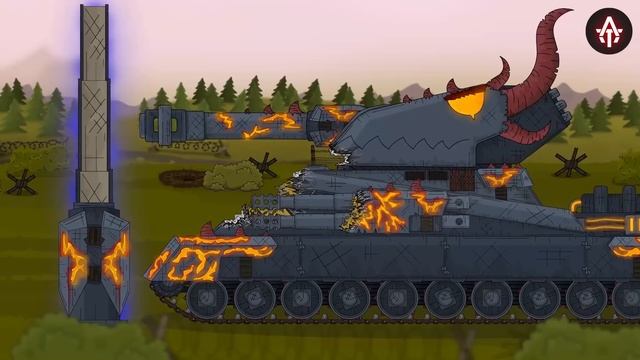 Все серии РАТТЕ - ИСТОРИЯ МОНСТРА + бонусная концовка - Мультики про танки смотреть онлайн