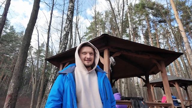 Жарим шашлык и гуляем в парке / Отдых на природе смотреть онлайн