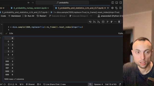 Закон больших чисел.Теория вероятностей.Monte Carlo.Python.Ма? смотреть онлайн