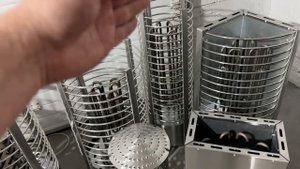 Обзор электрокаменок, сравнение с импортными аналогами, сравнение ТЭНов, загрузка камня, металлу