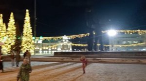 20231229 - памятники в Центральном парке Новосибирска