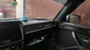 как установили новую панель от ваз 21 0 7 на ниву сделали