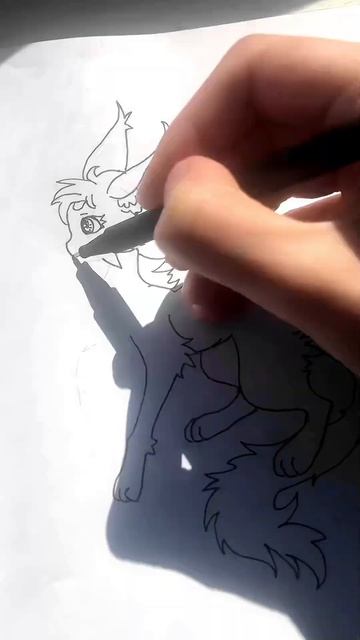 #anime #animeart #art #manga #аниме #анимеарт #арт #манга #drawanime #кот #котики #кв #котывоители
