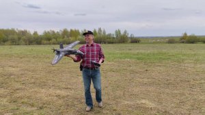 Пилотируем футуристический истребитель AtomRC Dolphin 845mm.