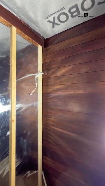 ДОМ С БАНЕЙ ИЗ КЛЕЁНОГО БРУСА ПОД КЛЮЧ. смотреть онлайн