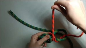 Академический узел. Простой способ вязки академического узла.