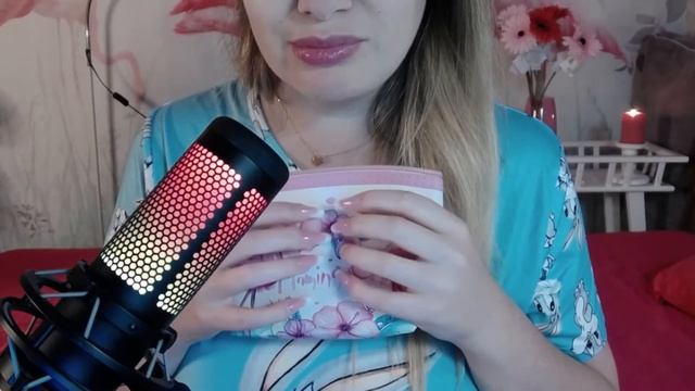 ASMR all about flamingo tapping, scretching. АСМР ВСЕ О ФЛАМИНГО таппинг, скретчинг