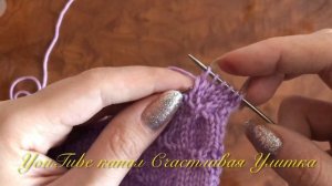 УРОК 69. БАБОЧКИ. ЛЕГКИЙ И ОЧЕНЬ КРАСИВЫЙ УЗОР СПИЦАМИ ДЛЯ КОФТ И ДЕТСКИХ ВЕЩЕЙ