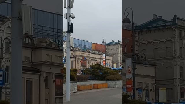 Площадь Борцам за Власть Советов.#владивосток #travel смотреть онлайн