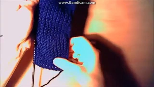 Шапка бини спицами для начинающих