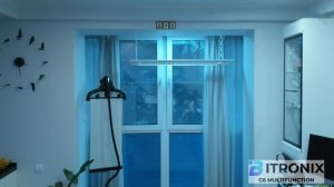 Умная подвесная потолочная сушилка для белья BITRONIX C6 mul