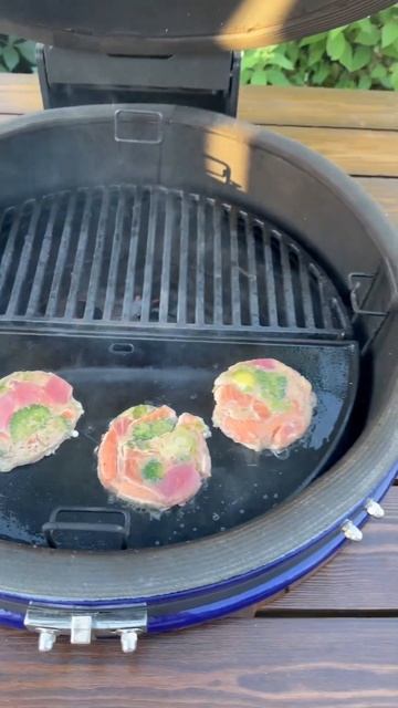 Плоская чугунная сковорода (планча), #diamondegg #kamado #kamadogrill