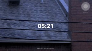 4 часа StudyWithMe - RAINY DAY TO NIGHT Gentle Rain Sounds - Pomodoro 50/10 No Music