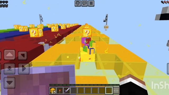 игра в Майнкрафт.лаки блоки. смотреть онлайн