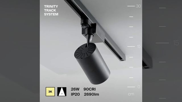 Трековый светильник Maytoni Technical TR029 3 26W3K M B смотреть онлайн