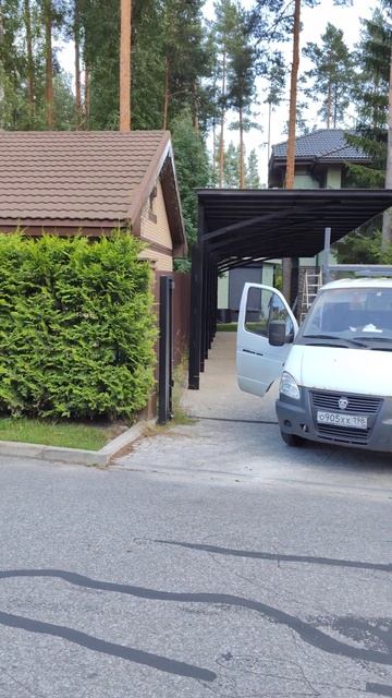 Консольный навес, красивый дизайн, 3 дня работы под клю смотреть онлайн