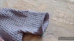 #вязание                                                              Вяжу спущенный рукав