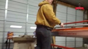 Пример работы на листогибе Van Mark I series