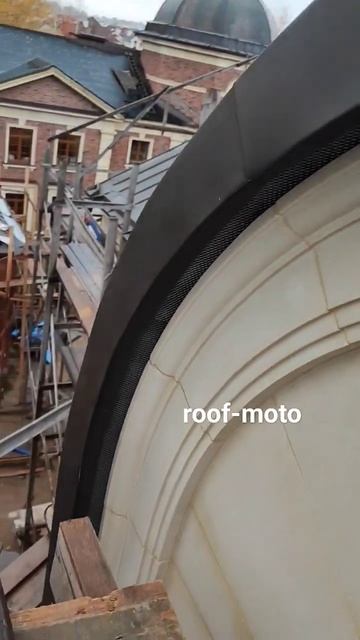 Арочное окно и вентиляция. #roof #фальц #falz #фальцеваякро? смотреть онлайн