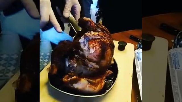 Как разделать курицу - ростер от Weber смотреть онлайн