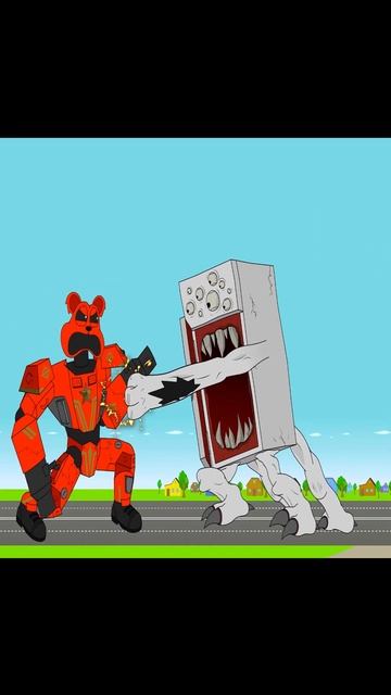 НОВЫЙ КИБОРГ БОББИ ОБНИМИШКА VS ОГРОМНЫЙ ХОЛОДИЛЬНИК П смотреть онлайн