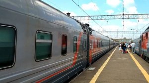 Отправление поезда №1 Москва — Волгоград с Павелецко?