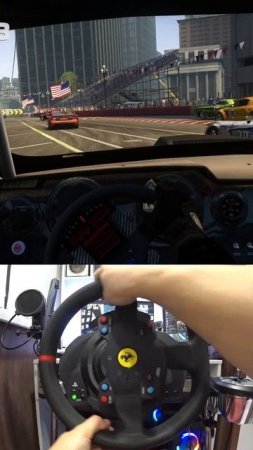 Race Driver GRID на РУЛЕ #shorts