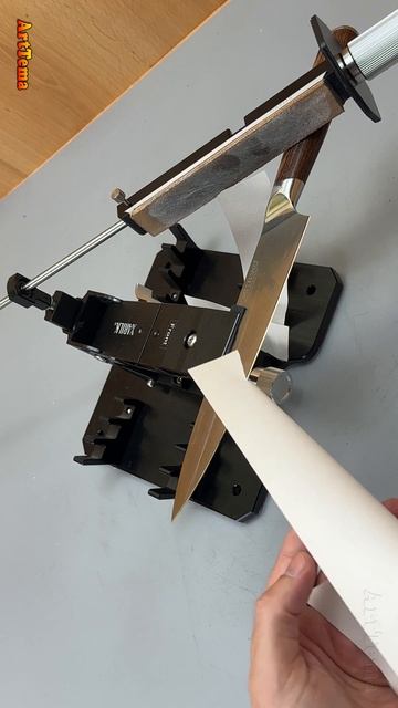 ЗАТОЧКА НОЖА Xarilk GEN2 #49 🔔 #shorts #нож #ножи #заточка #точил? смотреть онлайн