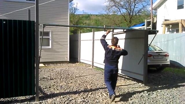 Ворота из Проф-Настила смотреть онлайн