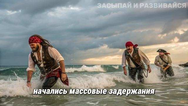 ИСТОРИЯ ПИРАТОВ: ЗОЛОТО И СВОБОДА КАРИБСКОГО МОРЯ🌙 Л?