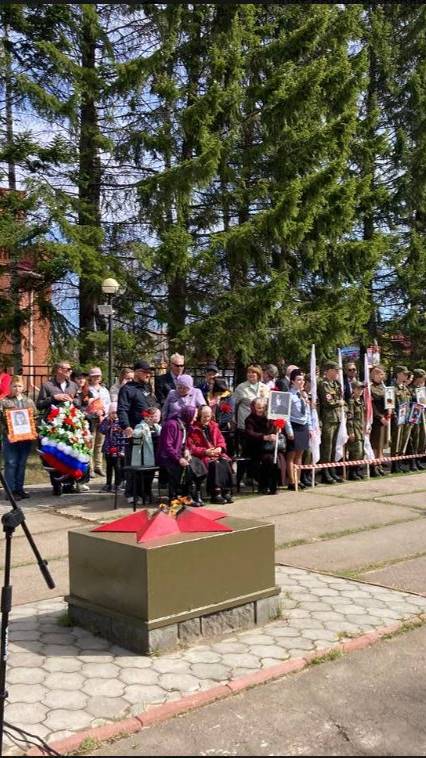 Митинг  09.05.2025. Сс. Парабель